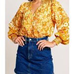 SPELL & THE GYPSY Anne Blouse, Peach, XXS Photo 5