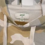 Aerie  Women’s Camo pullover hoodie sweatshirt with side slits size large Photo 3
