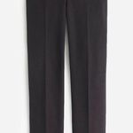 J.Crew • High Rise Cameron Slim Crop Pant in bi-stretch cotton blend black ankle Photo 1