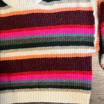 American Eagle  Outfitters Women's Colorful Striped Sweater Small Photo 10