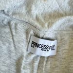 Princess Polly  Light Heather Grey rouched Foldover lounge sweatpants NWOT Photo 2
