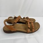 Taos Trophy 2 Honey Supportive Adjustable Leather Sandals Size 10 Brown Photo 6
