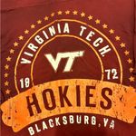 Alta Gracia  Maroon
Virginia Tech Hokies Tide Lulu Striped 3/4-Sleeve T-Shirt L Photo 1