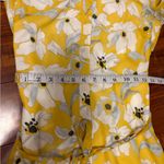 Banana Republic  yellow floral longsleeve preppy boho tiered tie maxi dress 0 NWT Photo 8