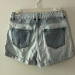PacSun Eco Light Blue Quilted Mom Shorts Photo 1