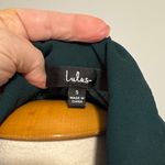 Lulus  Deep Green Button-Down Shirt Photo 1