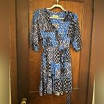 Anthropologie  ISABEL MINI DRESS IN BLUE size XS Photo 1