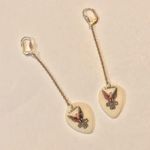 Guitar pick earrings Photo 1