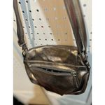 Elle  Bronze Metallic Crossbody Bag Purse Handbag‎ Small Designer Photo 7