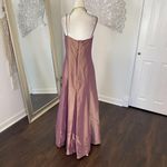 Vintage Cachet Bronze Brown Gold Intricate Bohemian Beaded Prom Maxi Dress 6 / S Photo 5