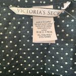 Victoria's Secret  Black and White Polka Dot Short Robe size XL Photo 2