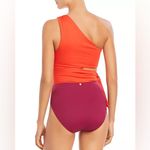 Ralph Lauren Lauren 
Glamour Color-Block Cutout One Piece Swimsuit‎ size 8 Photo 1