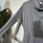 Anthropologie  Daily Practice Gray The Arabella Drapey Dress Academia Size XS Photo 6