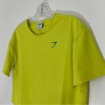 Gymshark  Pulse Tee Shirt in Yellow Size XS Photo 3