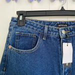 Pretty Little Thing NWT | women’s vintage wash mom jeans — size 12 Photo 1