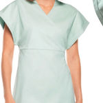 Coolibar Sunny Isles Wrap Dress Misty Aqua Blue Green Size XXL Photo 0