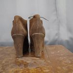 Diesel Ladies' Brown Suede Wedge Ankle Booties SIze 40 Photo 3