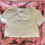 Guess x asap rocky striped green short sleeve cropped tee Photo 0