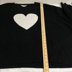 Terra & Sky  New! Women’s plus printed Black Heart Sweater size 4X Photo 8
