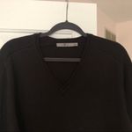 7 For All Mankind Black V Neck Sweater Photo 1