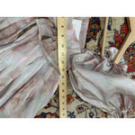 Selkie Venus Puff Dress Pink Angelic Floral Foil Organza Mini Cottagecore Photo 9