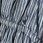 Old Navy Blue and White Striped Linen Blend Cami Dress Photo 10