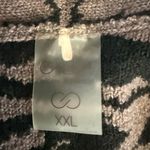 CALIA Carrie Underwood Knit Cardigan Oversized Chunky Size 2XL XXL Animal Print Black Photo 3