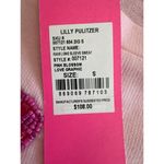 Lilly Pulitzer Cotton Rami Sweatshirt Top Small Pink Blossom Love Graphic NWT Photo 4