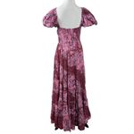 Free People Sundrenched Short Sleeve Maxi Dress Femme Rose Pink Medium NWT Photo 8