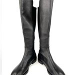 Stuart Weitzman  Keelan Black Leather Knee High SW Logo City Boots Size US 5 Photo 2