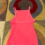 Free People Intimately  High Neck Basic Ribbed Tank Top Light Red Size XS Photo 2