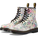 Dr. Martens  1460 Floral Lace Up Boots, Floral Beige, Size 5 New w/o Box Photo 8