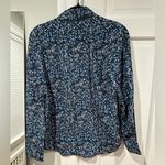 Sézane Comptoir des Cotonniers floral silk Sibylle shirt Photo 7