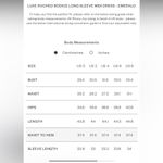 Shona joy Luxe Ruched Bodice Long Sleeve Dress in Emerald Green Photo 11