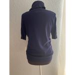 Cambridge Dry Goods Blue Turtleneck Sweater Silk Blend Pullover Size M NWT Size M Photo 4