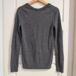Gap  Charcoal V-Neck 100% Wool Sweater Size Medium Photo 1