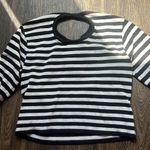 No Boundaries  Stripped Shirt Photo 2