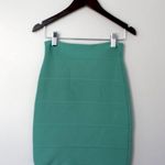 BCBG MaxAzria Mint Bandage Skirt Photo 3
