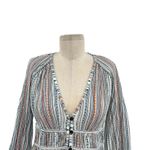 Veronica Beard  Suzie‎ Striped Mini Dress Long Sleeve Multicolor Size XS Photo 3