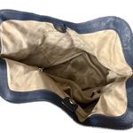 Michael Kors Lilly Chain Tote Navy Hobo Bag Shoulder Bag Photo 3