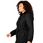 Woman Within  Talson Anorak Rain Jacket with Zip-Out Fleece Lining 3x Black Photo 1
