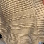 H by Halston  cream open front chunky cardigan Photo 2