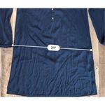 Lilly Pulitzer  Delphine Stretch Silk Dress sz Medium Navy Blue Flowy Retail $198 Photo 8