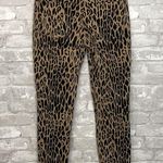 EXPRESS Leopard High Rise Ankle Legging Jeans Photo 2