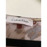 Calvin Klein Women XL Black Brown Animal Print Cowl Neck Tunic Top Photo 4