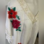 Johnny Was  Selena V-Neck Poncho Size M Photo 2