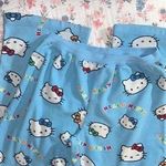 Hello Kitty  Size S Fleece Blue Pajama Bottoms Photo 5