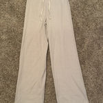 Hollister  Cream/Tan Wide Leg Sweatpants Photo 0