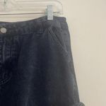 SheIn Black Distressed Denim Flap Cargo Pockets Jogger Jeans Grunge Photo 2