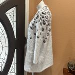 Westport  white animal print cardigan Photo 3